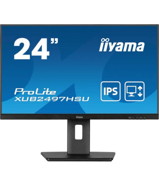 Iiyama xub2497hsu-b2 pantalla para pc 60,5 cm (23.8") 1920 x 1080 pixeles full hd led negro