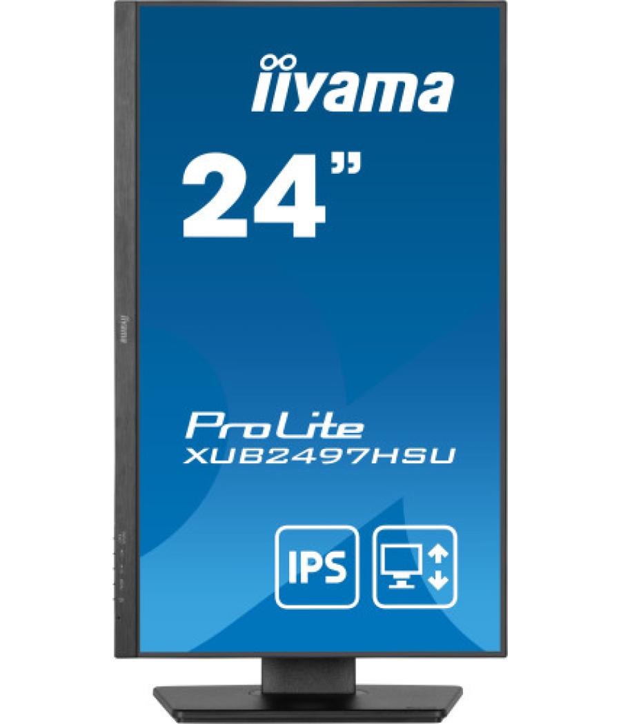 Iiyama xub2497hsu-b2 pantalla para pc 60,5 cm (23.8") 1920 x 1080 pixeles full hd led negro
