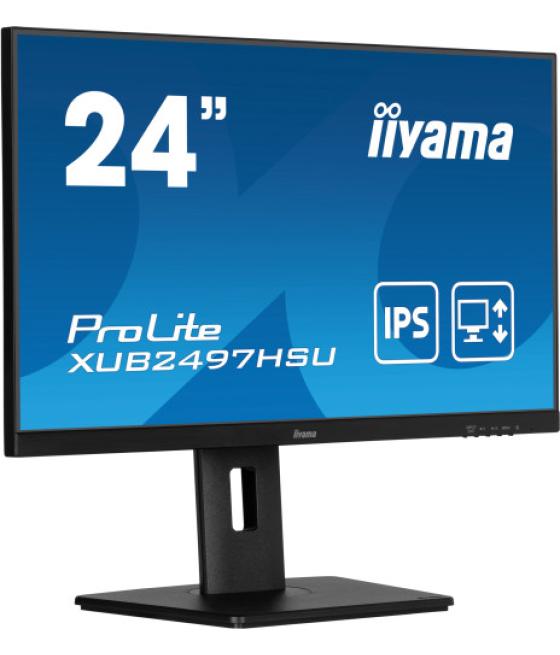 Iiyama xub2497hsu-b2 pantalla para pc 60,5 cm (23.8") 1920 x 1080 pixeles full hd led negro
