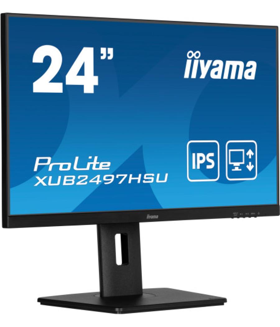 Iiyama xub2497hsu-b2 pantalla para pc 60,5 cm (23.8") 1920 x 1080 pixeles full hd led negro