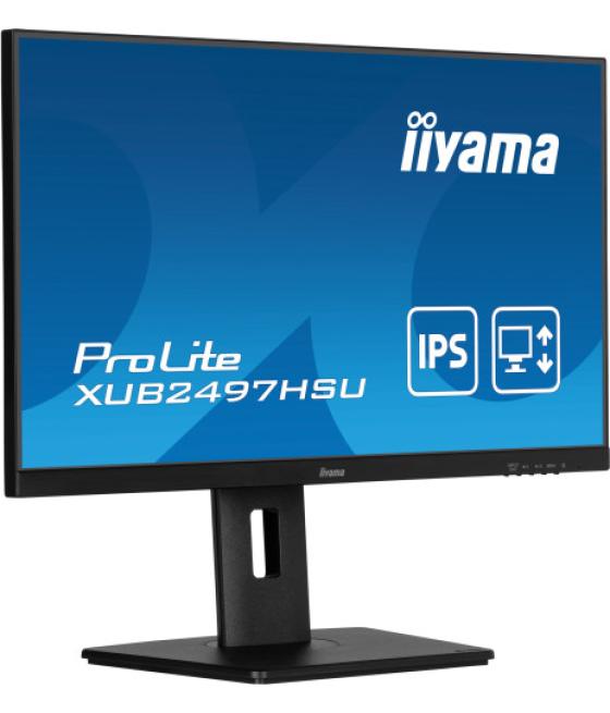 Iiyama xub2497hsu-b2 pantalla para pc 60,5 cm (23.8") 1920 x 1080 pixeles full hd led negro