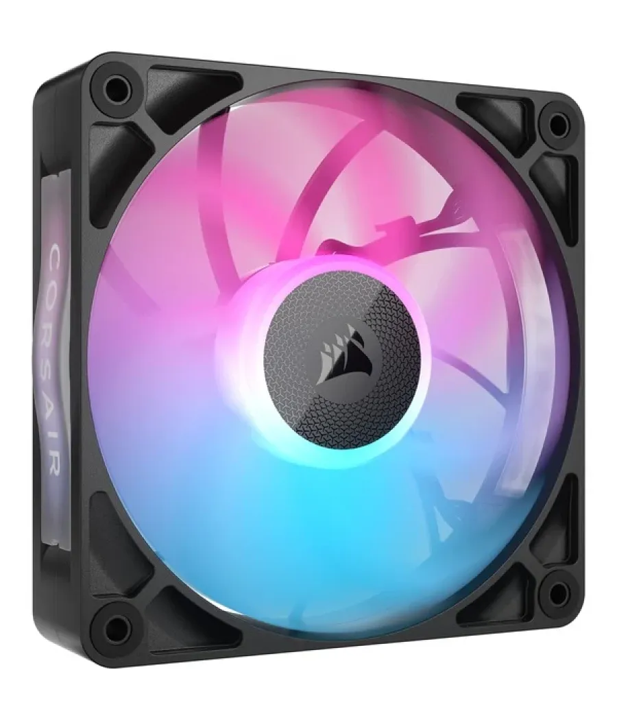 Ventilador caja corsair rx rgb max series, icue link rx120 rgb max, 120mm rgb fan, single fan co-9051033-ww