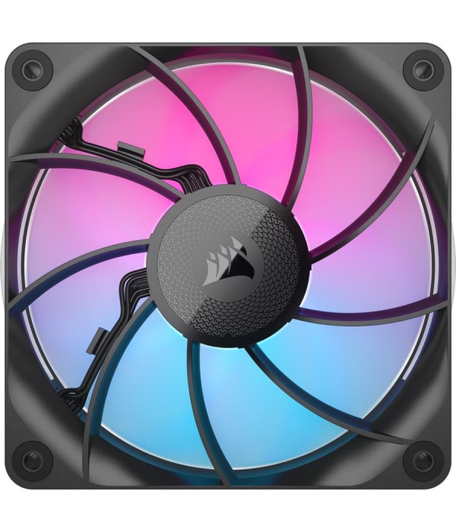 Ventilador caja corsair rx rgb max series, icue link rx120 rgb max, 120mm rgb fan, single fan co-9051033-ww