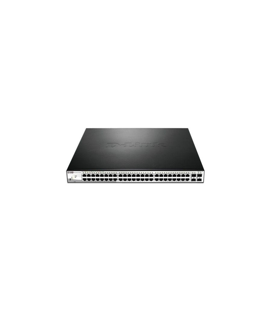 D-Link DGS-1210-52MP Switch 48xGB PoE 4xSFP - Imagen 2