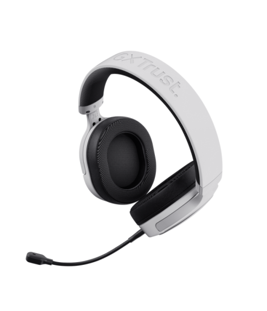 Trust gxt 498 forta auriculares alámbrico diadema juego negro, blanco