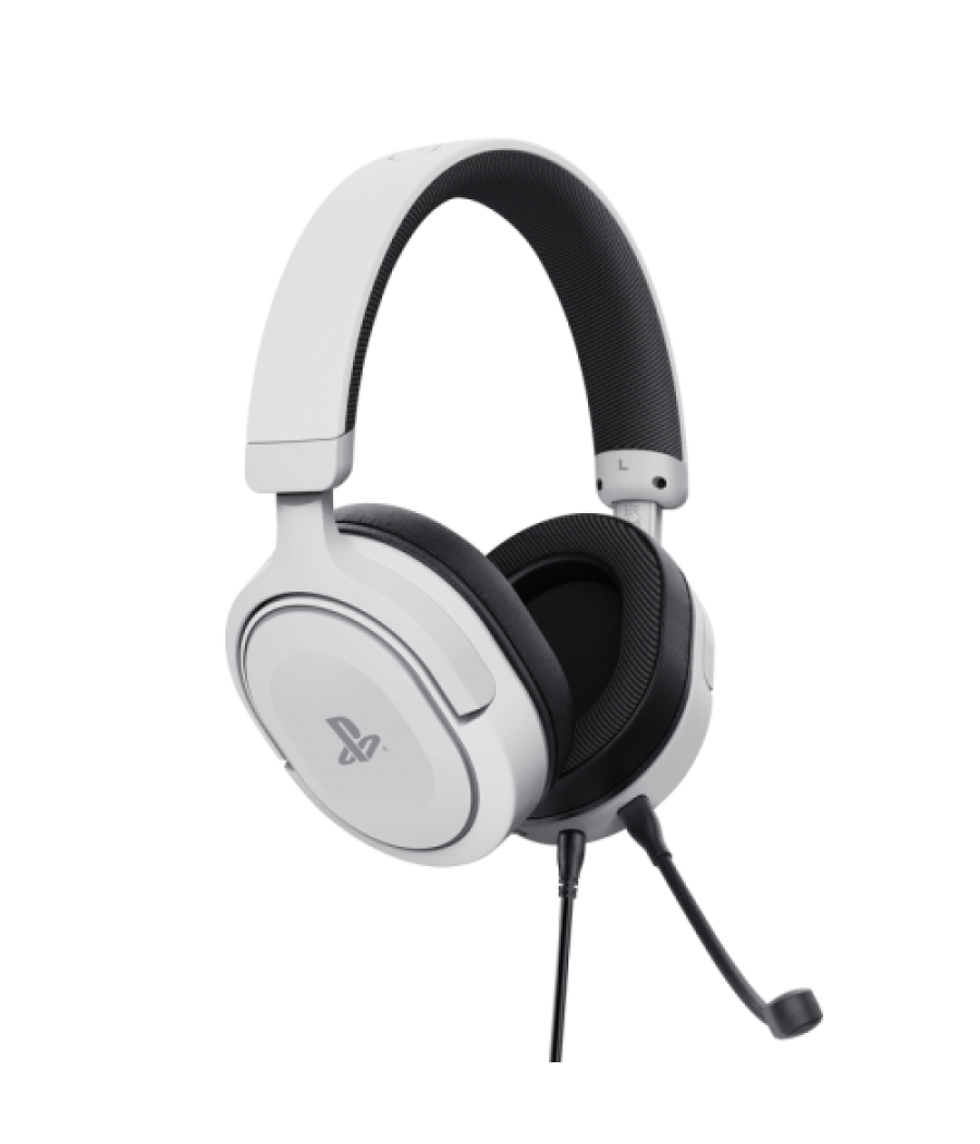 Trust gxt 498 forta auriculares alámbrico diadema juego negro, blanco