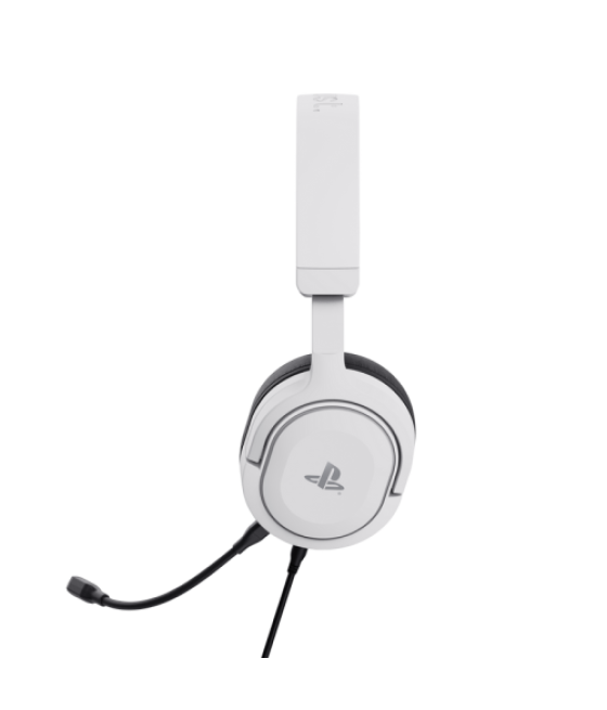 Trust gxt 498 forta auriculares alámbrico diadema juego negro, blanco