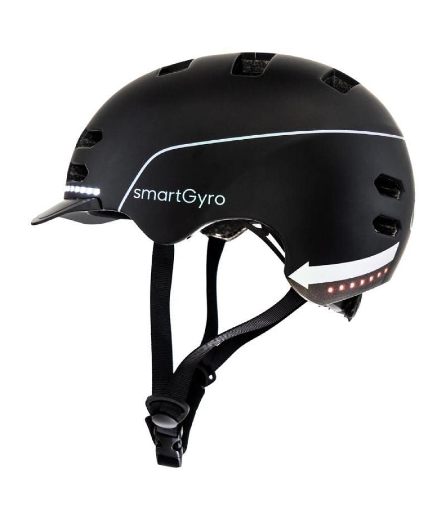 Casco para adulto smartgyro helmet/ tamaño m/ negro