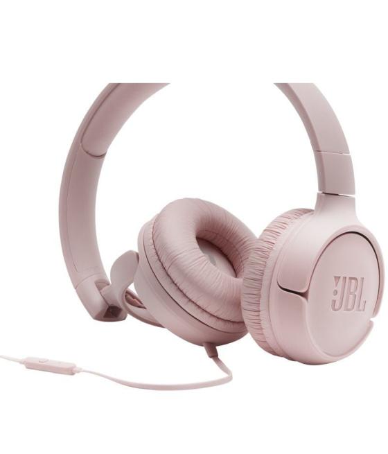 Auriculares jbl tune 500/ con micrófono/ jack 3.5/ rosas