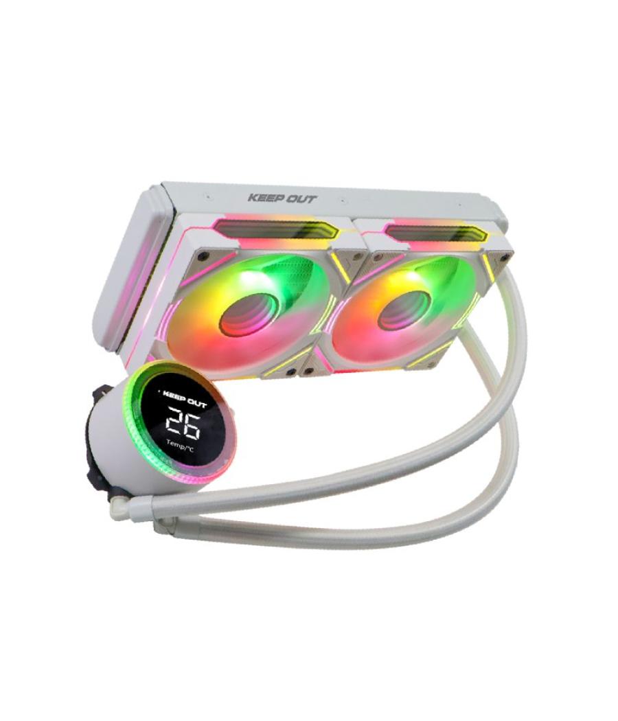 Refrigeracion liquida xwc-240 pro argb blanco keepout