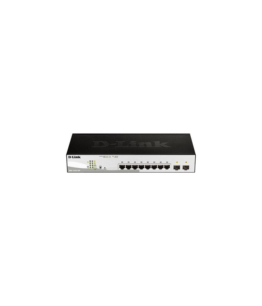 D-Link DGS-1210-10P Switch 8xGB PoE 2xSFP - Imagen 1