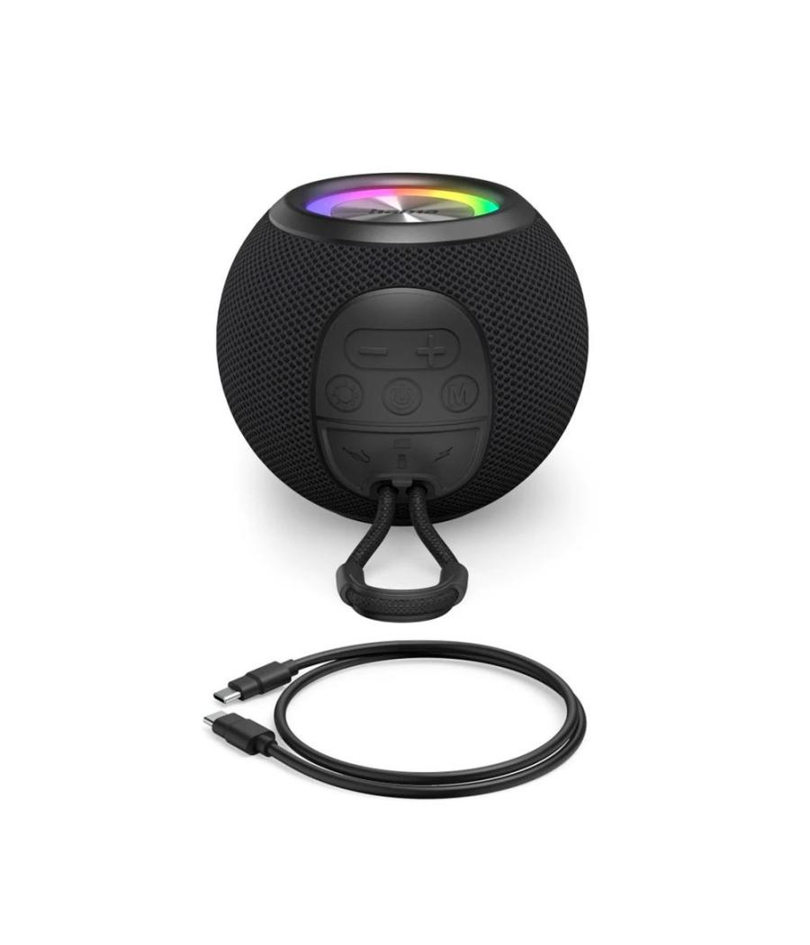 Altavoz hama ball shape mono negro