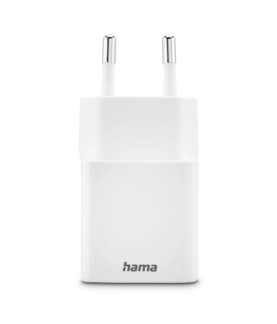 Cargador pared hama 30w 1 x usb tipo c 1 x usb tipo a blanco carga rapida