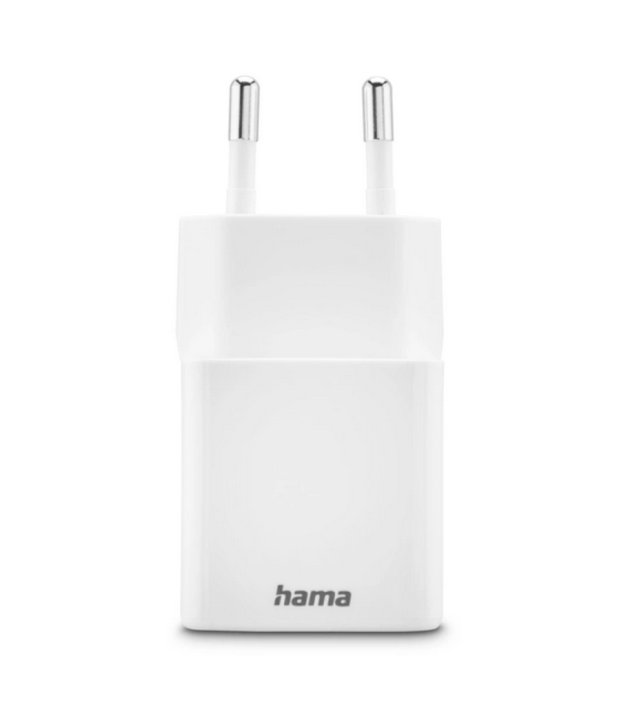 Cargador pared hama 30w 1 x usb tipo c 1 x usb tipo a blanco carga rapida