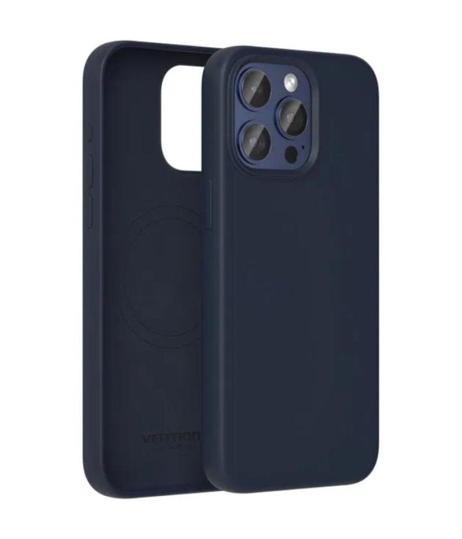 Funda silicona con magsafe vention kudl0-20/ compatible con iphone 13 mini/ azul