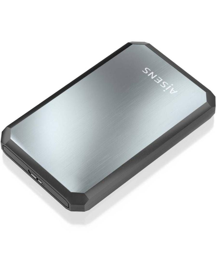 Caja externa para disco duro de 2.5' aisens ase-2529b/ usb 3.1/ sin tornillos