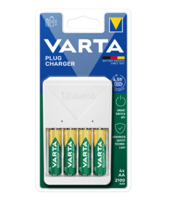 Varta 57657 101 451 cargador de batería Pilas de uso doméstico Corriente alterna