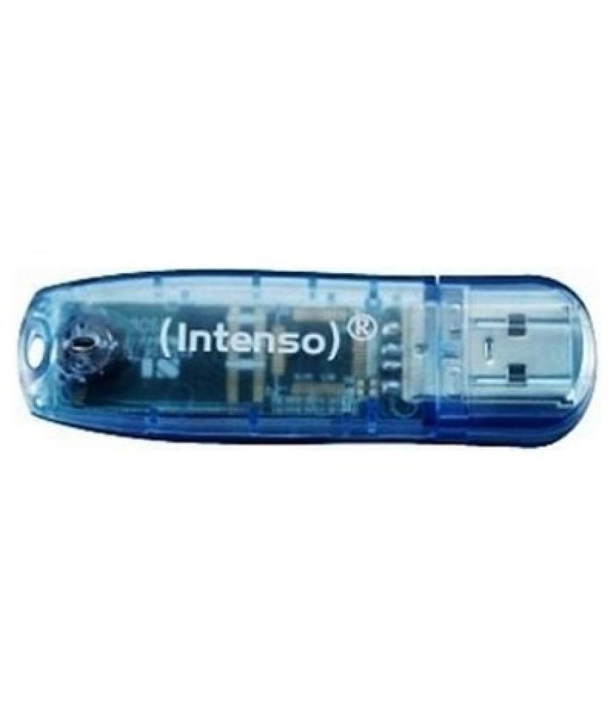 Intenso 3502450 lápiz usb rainbow line 4gb azul