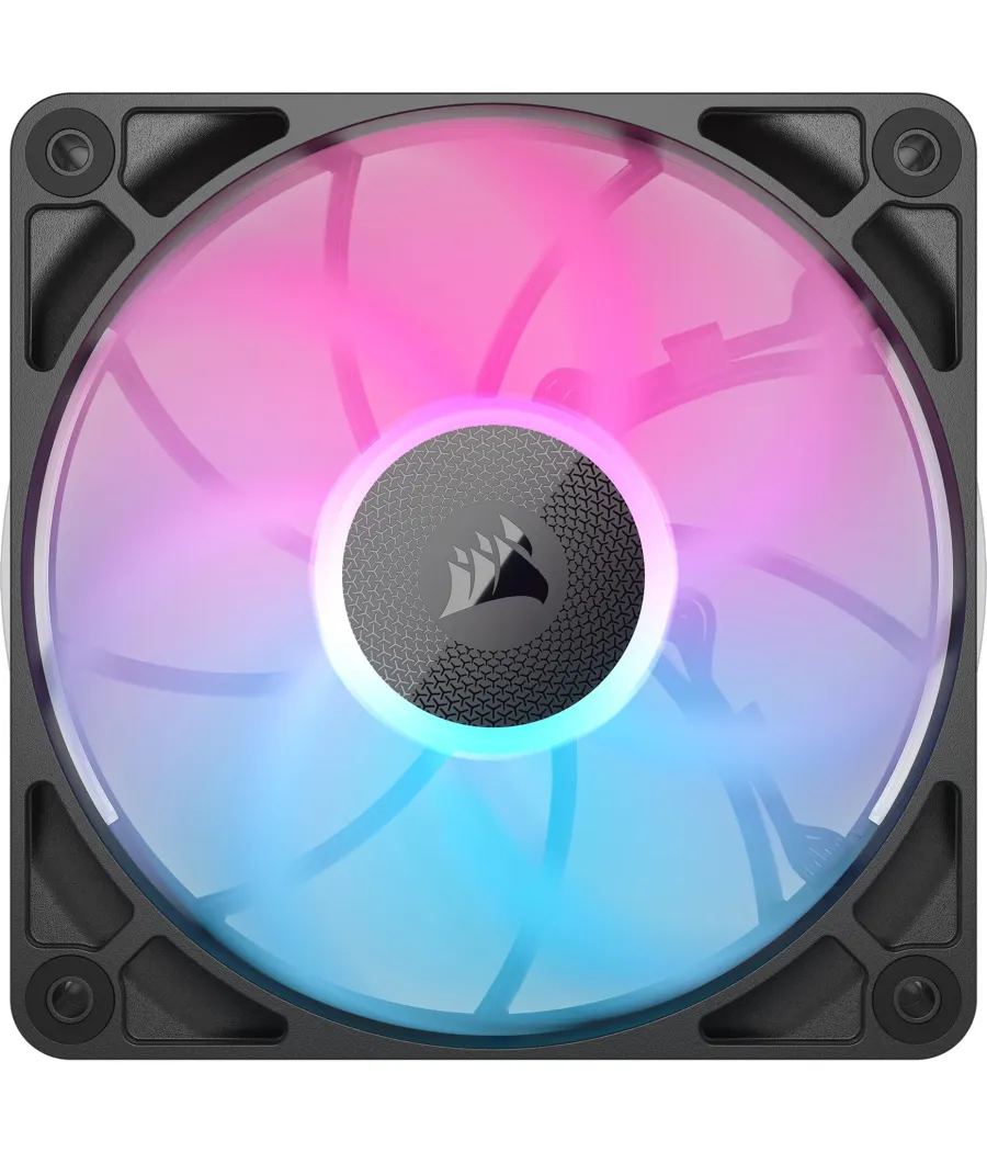 Ventilador caja corsair rx rgb max series, icue link rx120 rgb max, 120mm rgb fan, triple fan kit co-9051034-ww