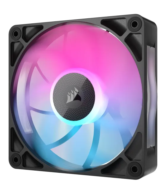 Ventilador caja corsair rx rgb max series, icue link rx120 rgb max, 120mm rgb fan, triple fan kit co-9051034-ww