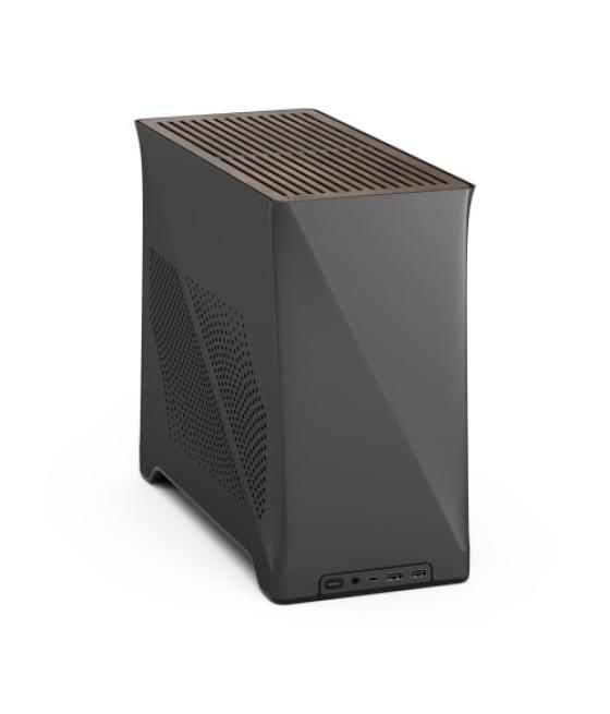 Fractal design era 2 mini tower carbón vegetal, gris