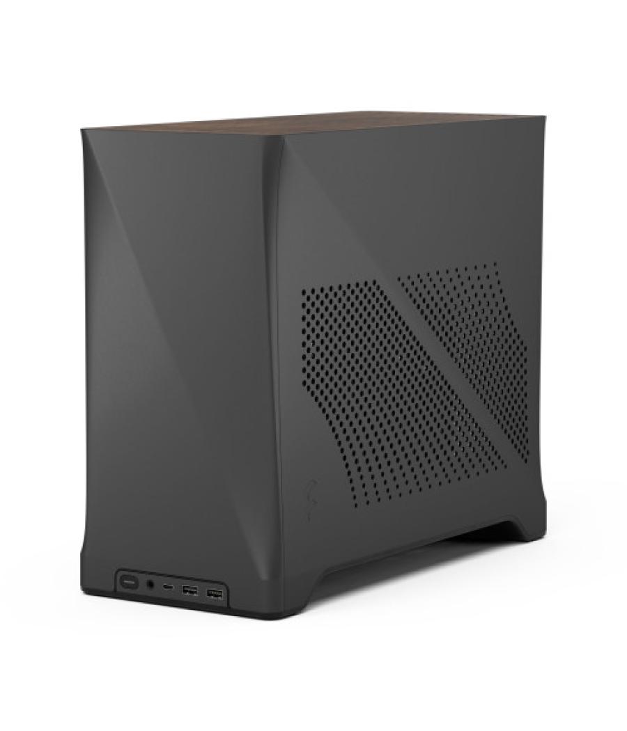 Fractal design era 2 mini tower carbón vegetal, gris