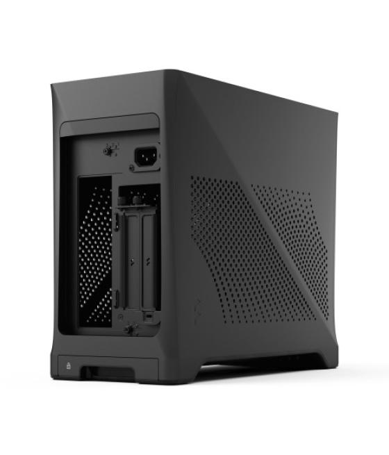 Fractal design era 2 mini tower carbón vegetal, gris