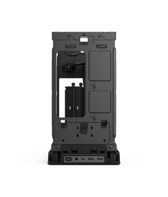 Fractal design era 2 mini tower carbón vegetal, gris