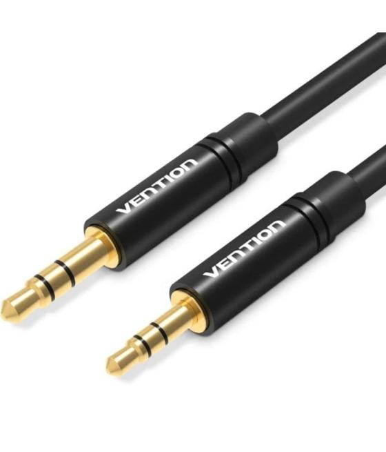 Cable audio estereo jack 3.5/m jack 2.5/m 1.5 m negro vention