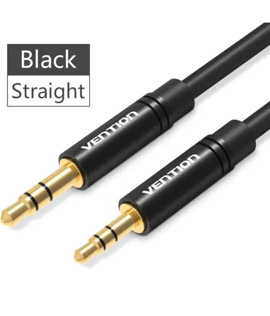 Cable audio estereo jack 3.5/m jack 2.5/h 2 m negro vention