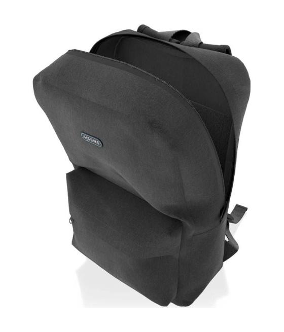 Mochila aisens asbg-bp080-bk para portátiles hasta 15.6'/ negro