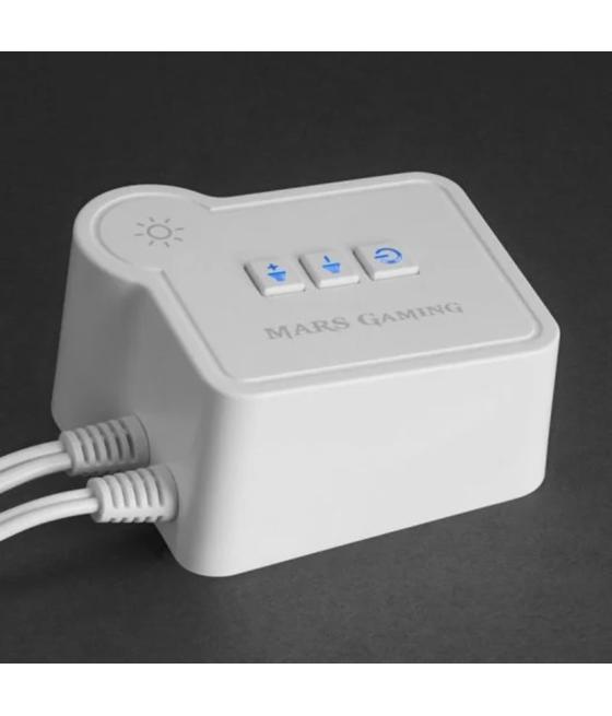 Altavoces mars gaming msrgb bt 15w blanco