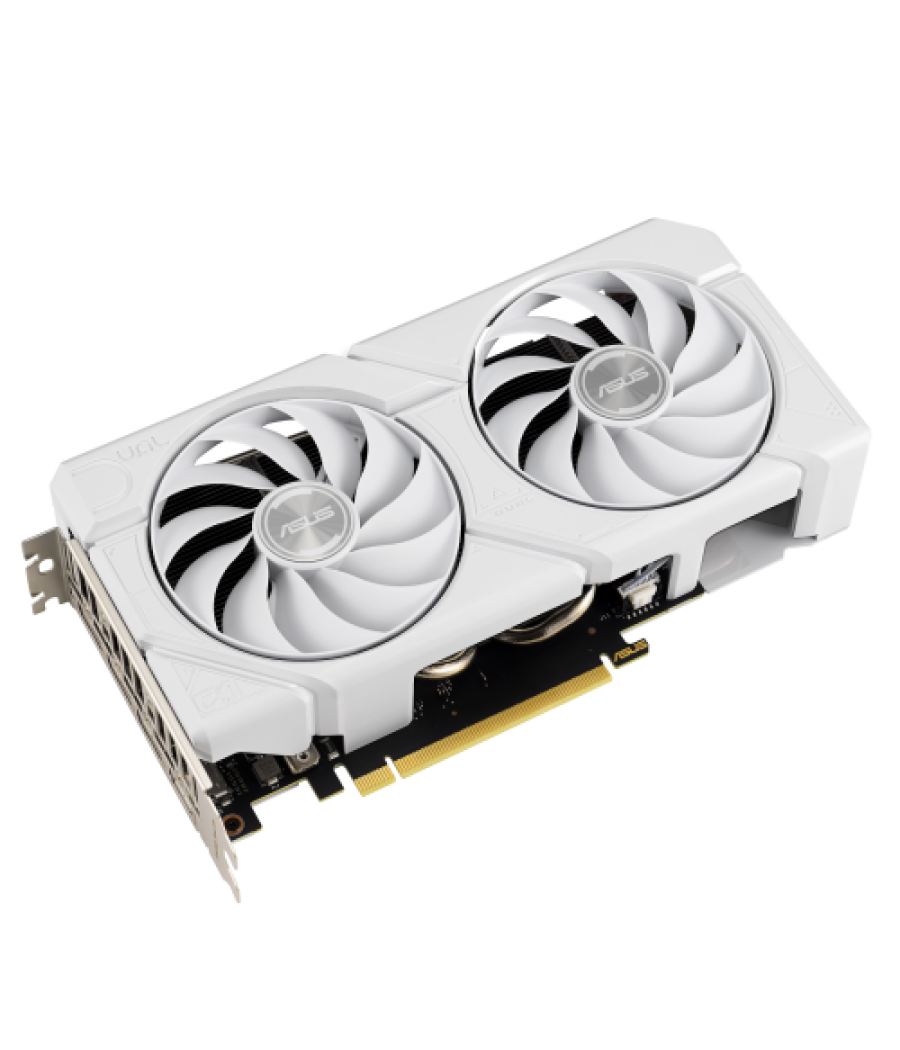 Asus dual -rtx4060ti-o8g-evo-white nvidia geforce rtx 4060 ti 8 gb gddr6