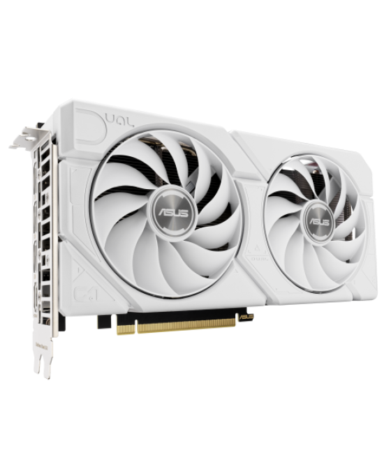 Asus dual -rtx4060ti-o8g-evo-white nvidia geforce rtx 4060 ti 8 gb gddr6