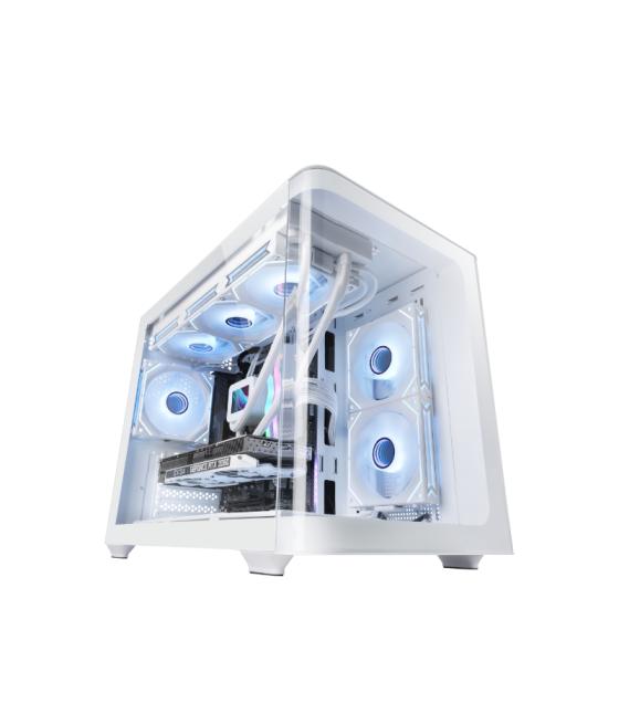 Caja minitorre microatx mc-fusionm blanco mars gaming