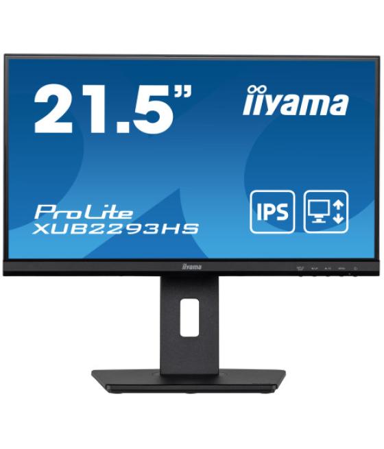 Iiyama prolite xub2293hs-b3 pantalla para pc 54,6 cm (21.5") 1920 x 1080 pixeles full hd led negro