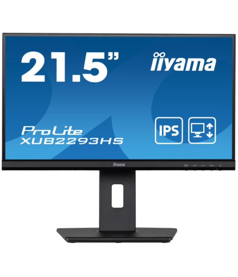 Iiyama prolite xub2293hs-b3 pantalla para pc 54,6 cm (21.5") 1920 x 1080 pixeles full hd led negro