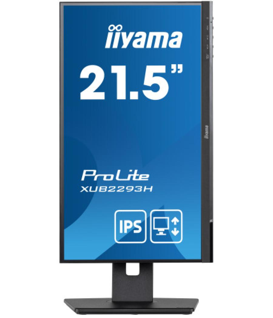 Iiyama prolite xub2293hs-b3 pantalla para pc 54,6 cm (21.5") 1920 x 1080 pixeles full hd led negro