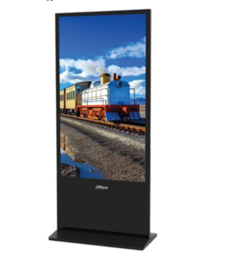 (dhi-ldv65-sai400tl-b3) dahua display totem 65" táctil 4k 2160x3840 / android 11 / 8ms / 320cd / 4+32gb / 2 x altavoz 5w / rj45,