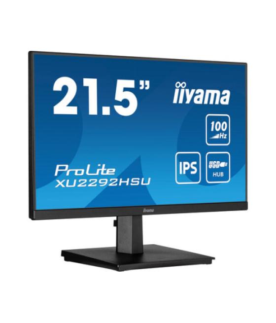 Iiyama prolite xu2292hsu-b6 pantalla para pc 54,6 cm (21.5") 1920 x 1080 pixeles full hd led negro