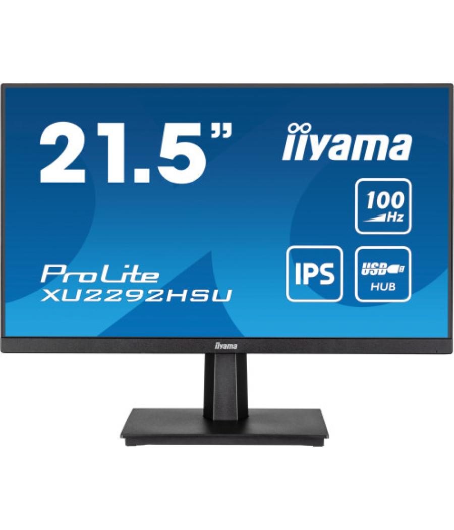 Iiyama prolite xu2292hsu-b6 pantalla para pc 54,6 cm (21.5") 1920 x 1080 pixeles full hd led negro