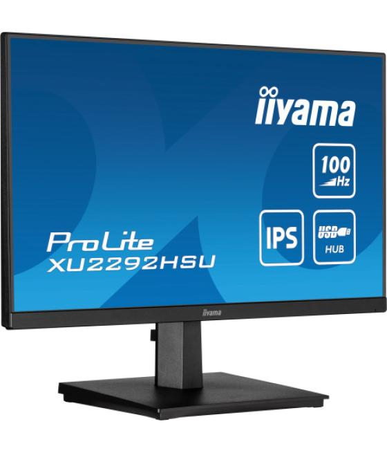 Iiyama prolite xu2292hsu-b6 pantalla para pc 54,6 cm (21.5") 1920 x 1080 pixeles full hd led negro