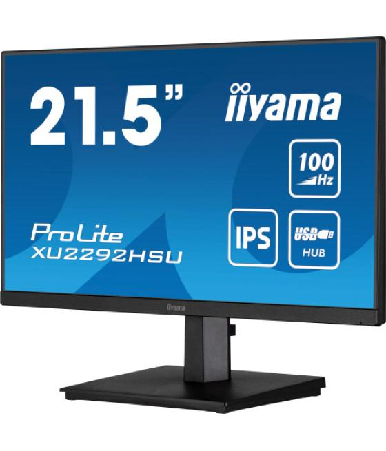 Iiyama prolite xu2292hsu-b6 pantalla para pc 54,6 cm (21.5") 1920 x 1080 pixeles full hd led negro