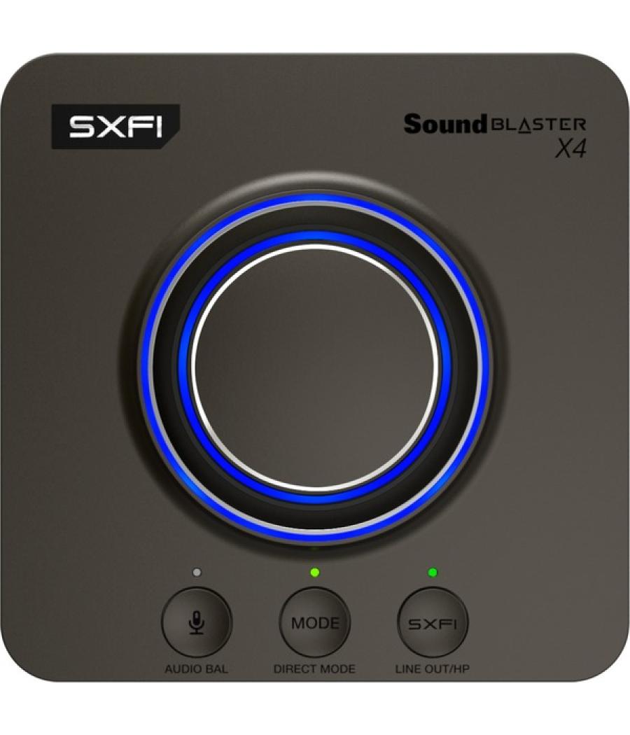 Creative sound blaster x4 dac super x-fi 7.1 usb