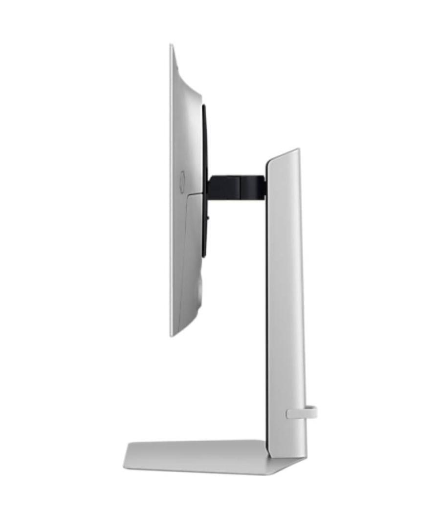 Smart monitor gaming curvo samsung oled odyssey g6 s27dg610su 27'/ qhd/ 0.03ms/ 240hz/ va/ regulable en altura/ smart tv/ plata