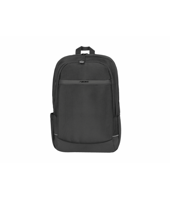 Mochila natec kudu para portatil hasta 15.6" negra 19 ltrs