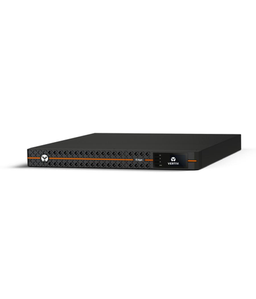 Vertiv Liebert SAI EDGE – SAI de montaje en rack line interactive 1U de 1000 VA 900 W 230 V, factor de potencia de 0,9