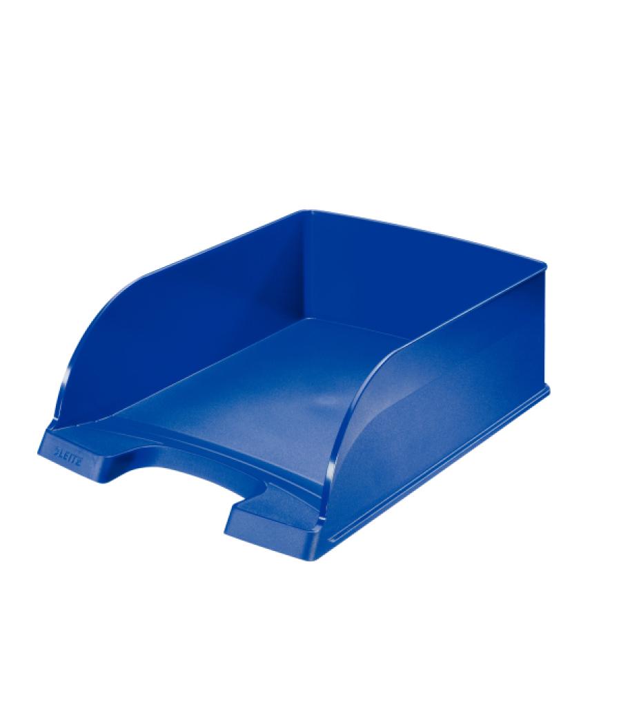 Bandeja sobremesa leitz plus jumbo opaca color azul 255x357x103 mm