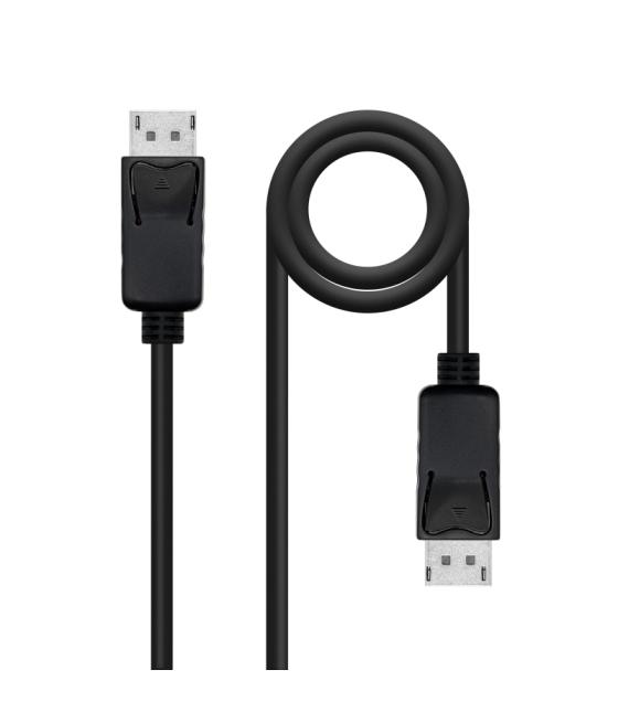 Cable displayport 1.2 ccs dp/m-dp/m negro 0.5 m nanocable
