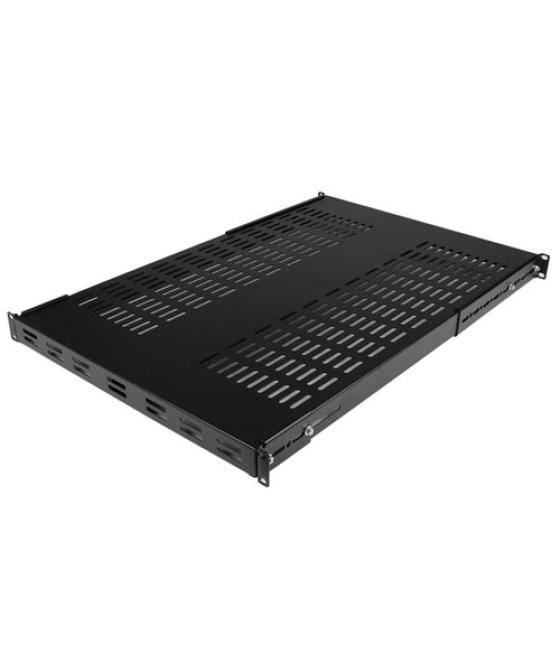 StarTech.com Estante Bandeja Fijo Ventilado de Gabinete Rack Servidores 1U Ajustable - 113kg